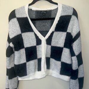 Art Class Checkered Sweater XL